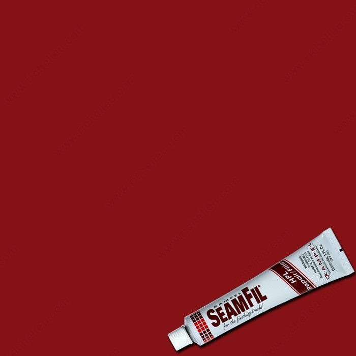 SeamFil Laminate Repair Tube, Details SeamFil Tube, Finish Red