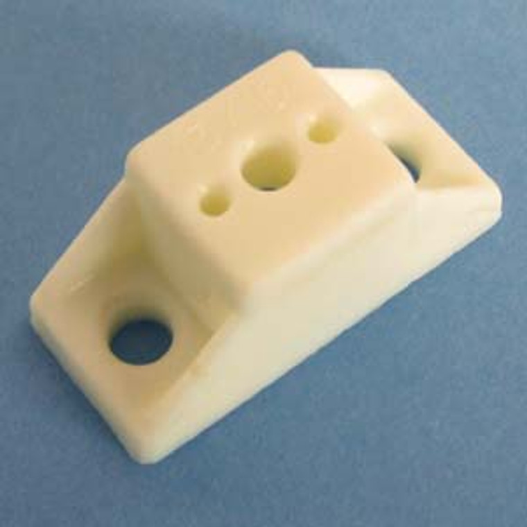 Surplus Drawer Slide Spacer 13/16", White, box of 500