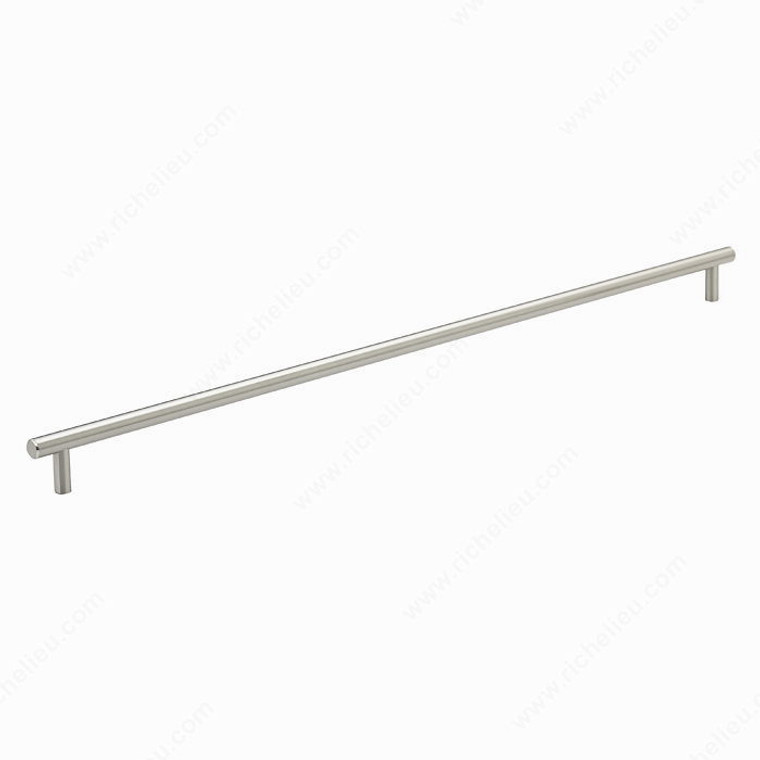 Contemporary Metal Pull - 205, RoHS compliant, Center to Center 562 mm, Finish Brushed Nickel