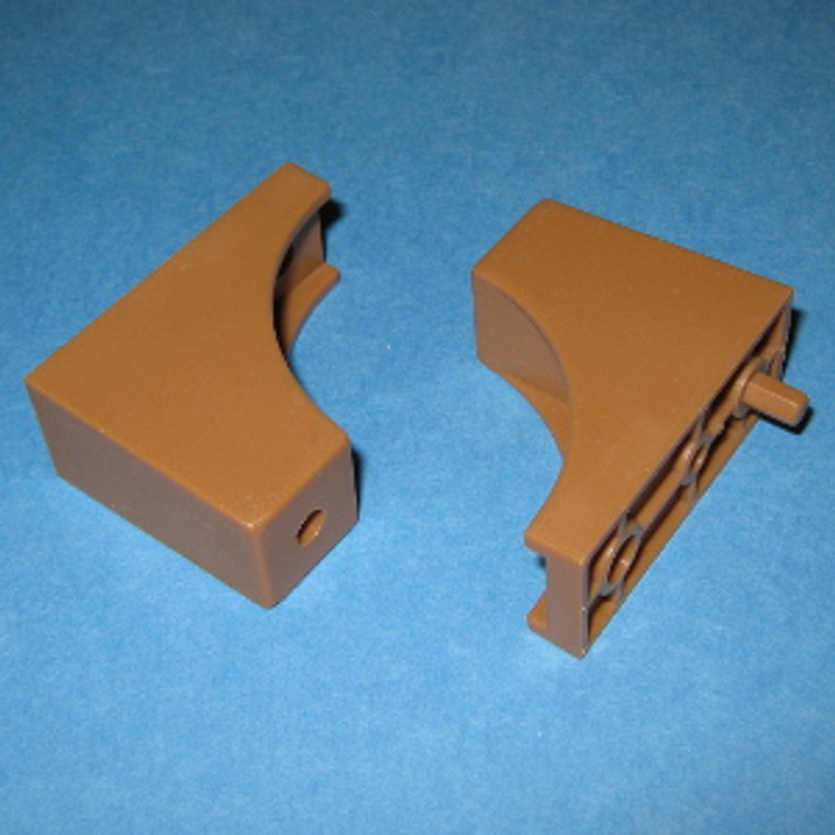 Slide Out Tray Spacer 1-1/2" - 5mm peg, Tan, Bag of 2