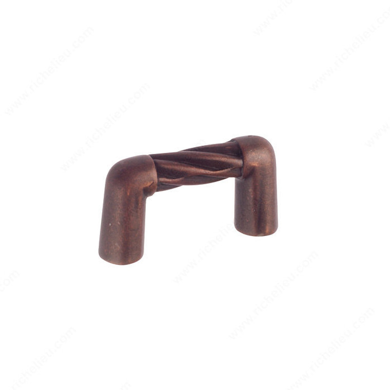 Traditional Metal Pull - 3914, Finish Antique Copper PRO-PACK 2