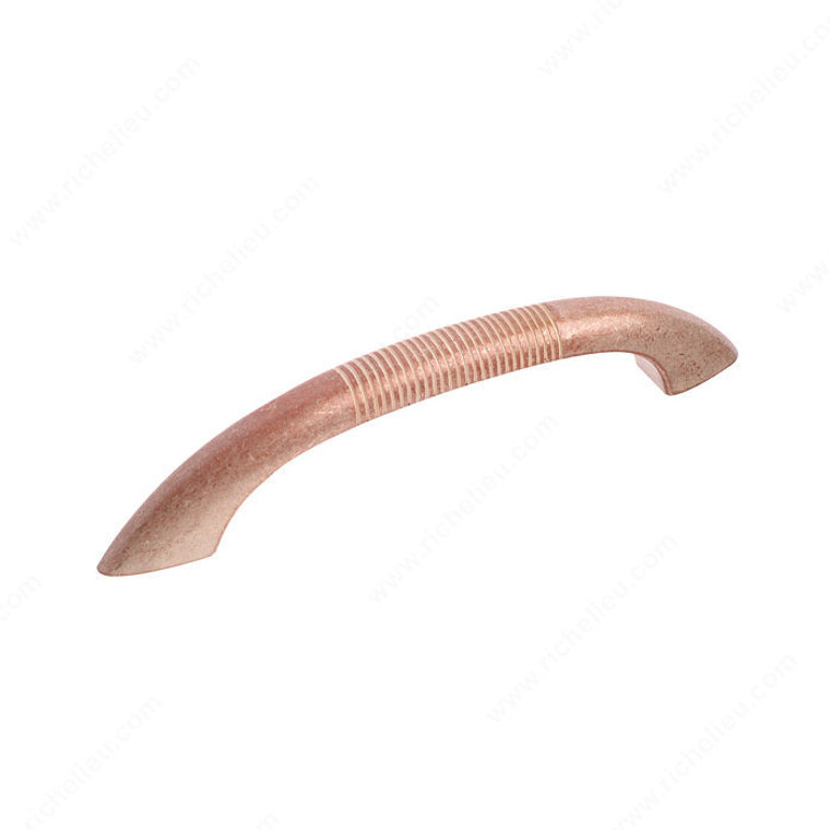 Traditional Metal Pull - 3914, Center to Center 96 mm, Finish Inca