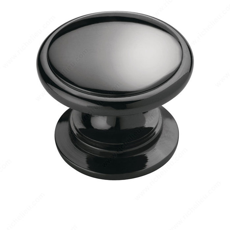 Allison Zinc Knob - 53012, Finish Black Nickel PRO-PACK 5