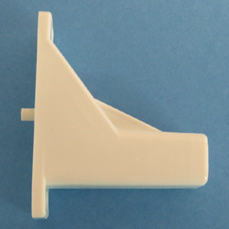 Slide Out Tray Spacer 2-1/2" - 5mm peg, White, Pkg of 100