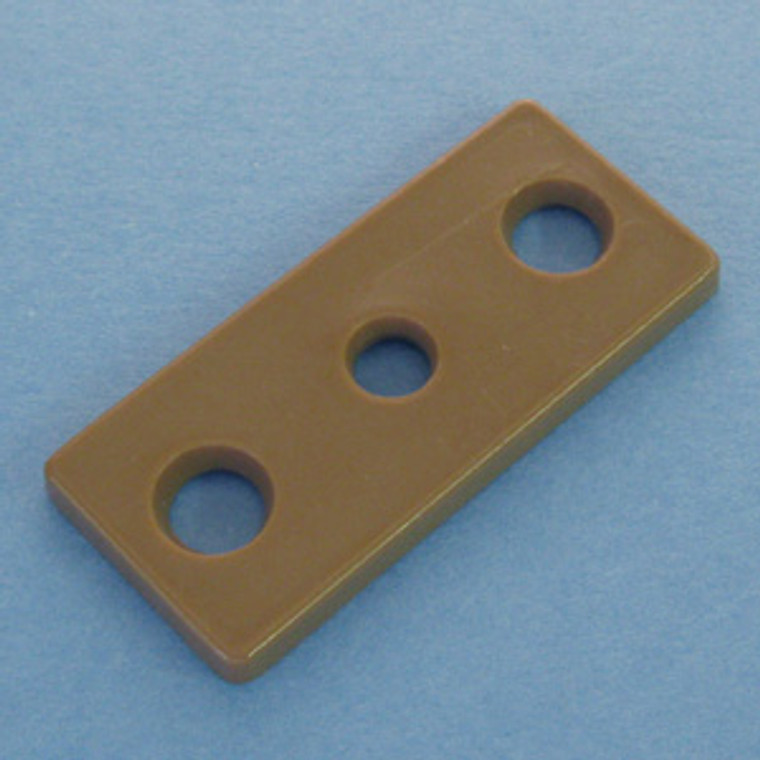 Drawer Slide Spacer 1/8", Tan, Pkg of 100