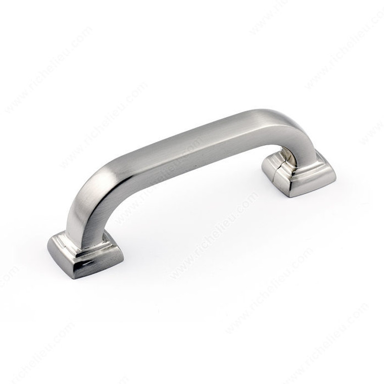Transitional Metal Pull - 815, Center to Center 3 in, Finish Brushed Nickel, Length - Overall Dimensions 96 mm PRO-PACK 2