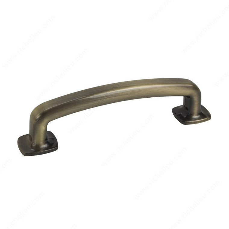 Transitional Metal Pull - 863, Center to Center 3 in, Finish Antique English, Length - Overall Dimensions 97 mm PRO-PACK 2