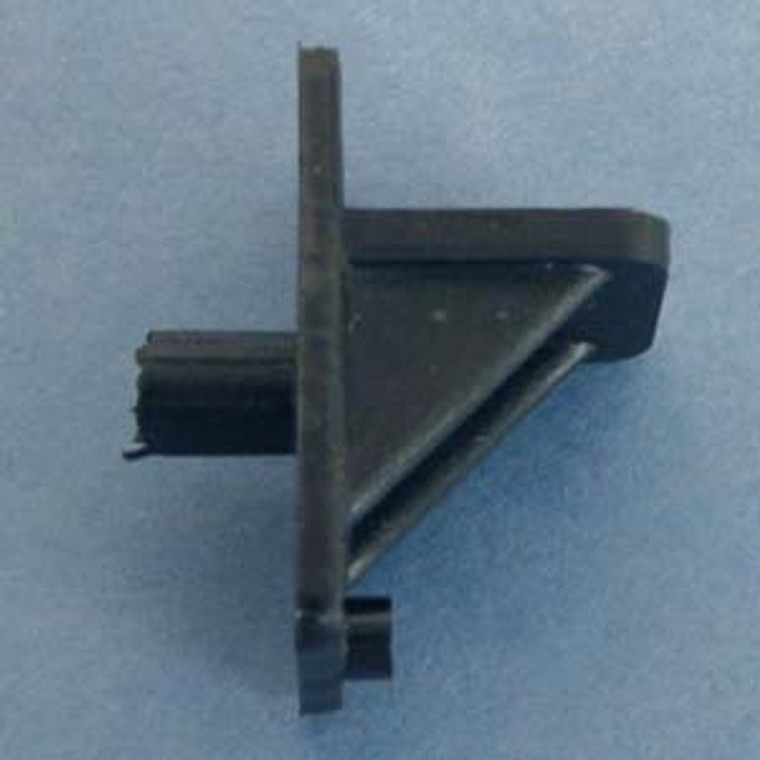 Shelf Support 1/4" - 5mm peg, Black, Pkg of 500