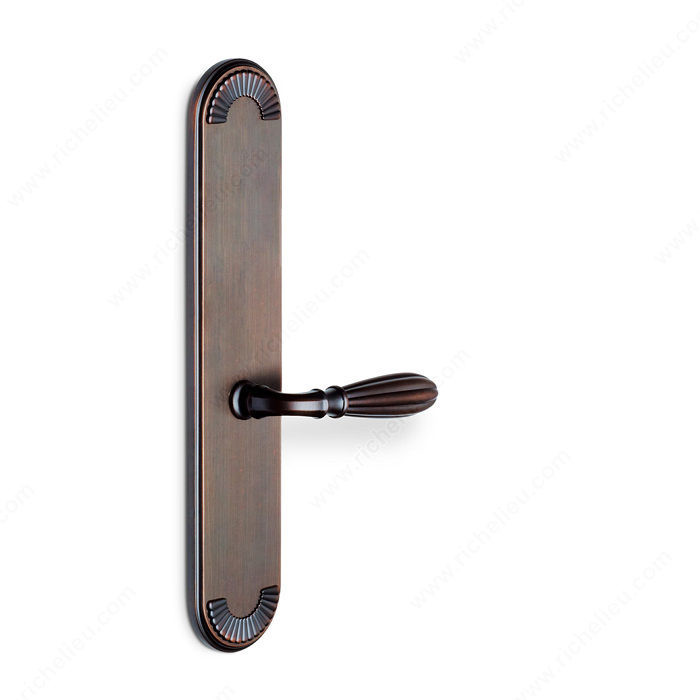 Deadbolt Full Dummy, Lever L5/L5 - California, Finish PVD Polished Nickel