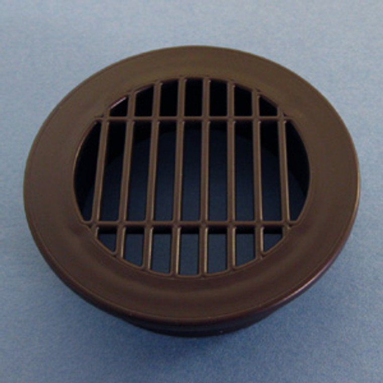 Round Vent Grill Brown 2", Pkg of 25
