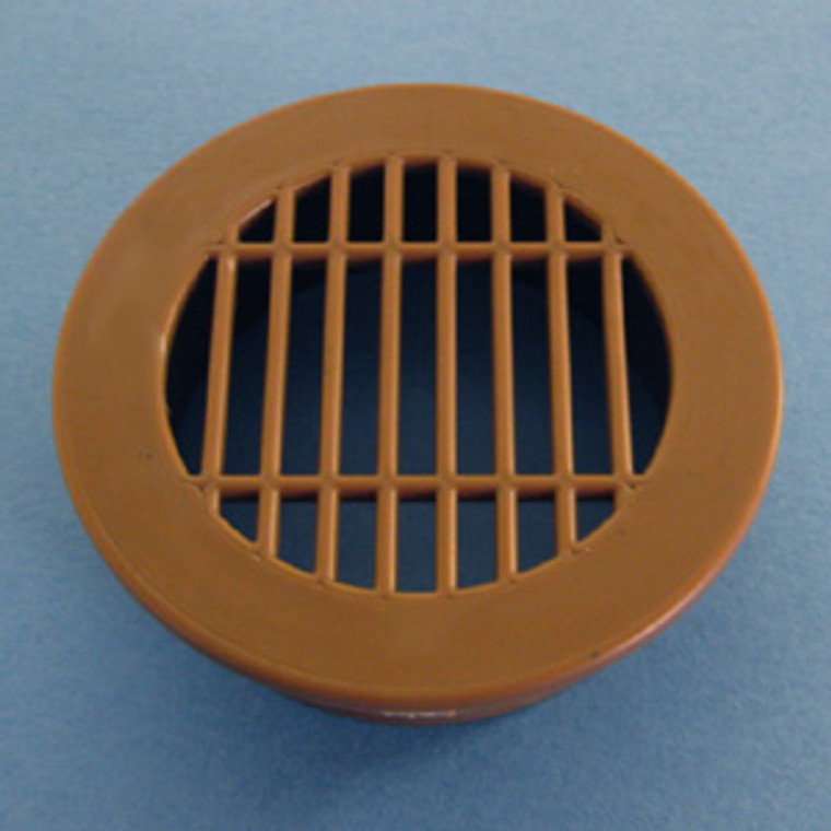 Round Vent Grill Tan 2", Pkg of 25