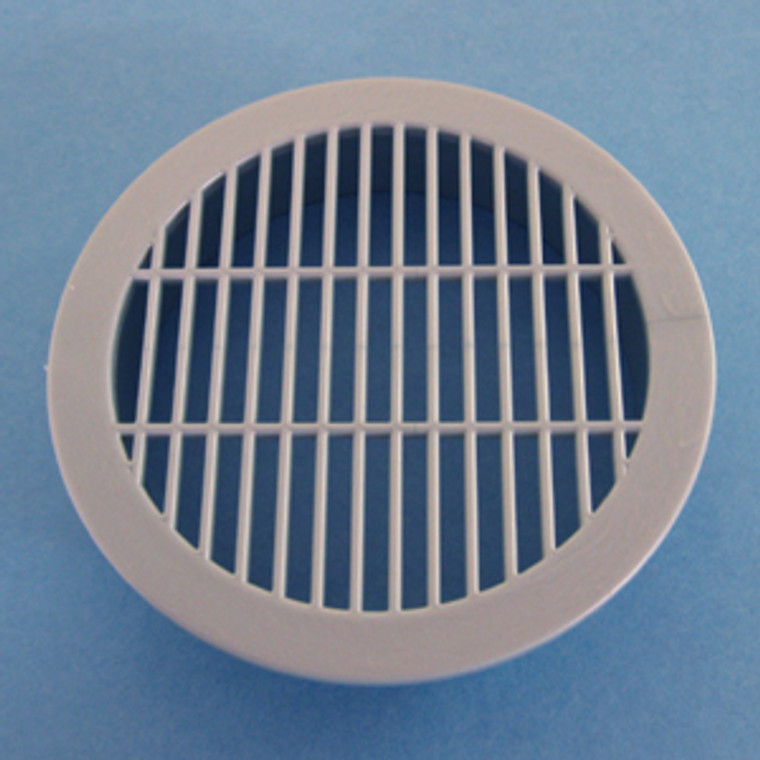 Round Vent Grill Silver 3", Pkg of 25