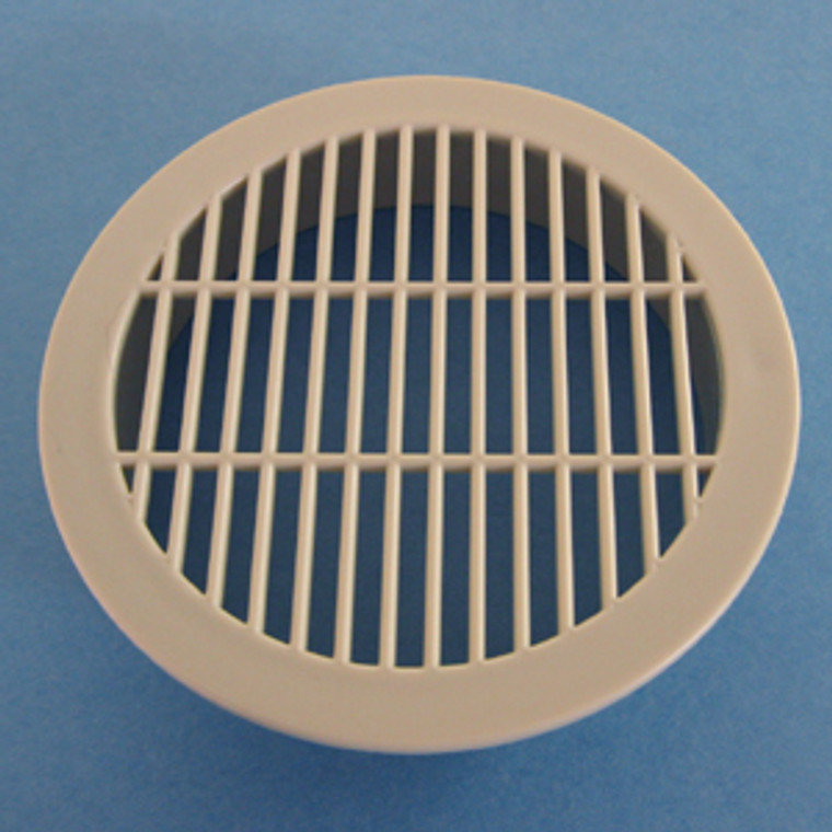 Round Vent Grill Almond 3", Pkg of 25