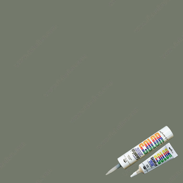 Acrylic Latex Caulk ColorFlex, with silicone, Color Forest