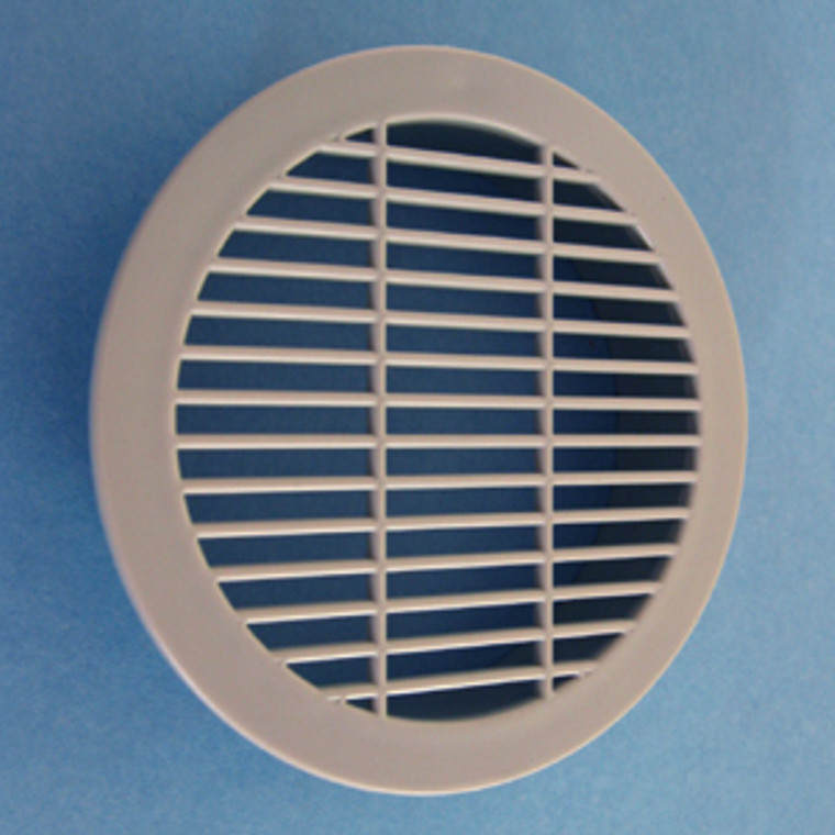 Round Vent Grill Gray 3", Pkg of 25