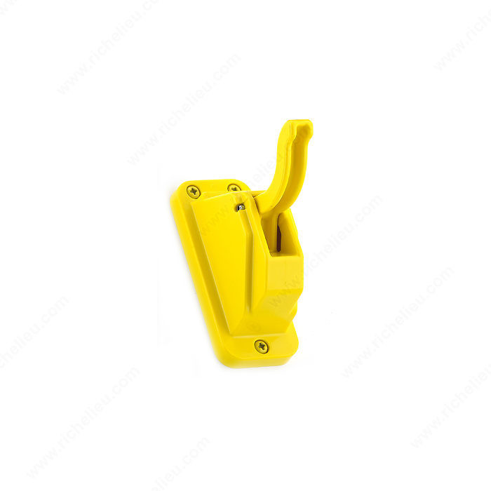 Utility Plastic Hook - HD, Finish Yellow