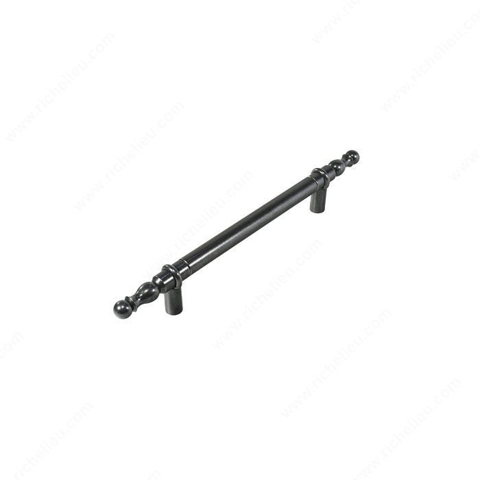 Appliance Pull LD8130 Series, Finish Satin Steel, Center to Center 10 in, Length - Overall Dimensions 16 1/4 in
