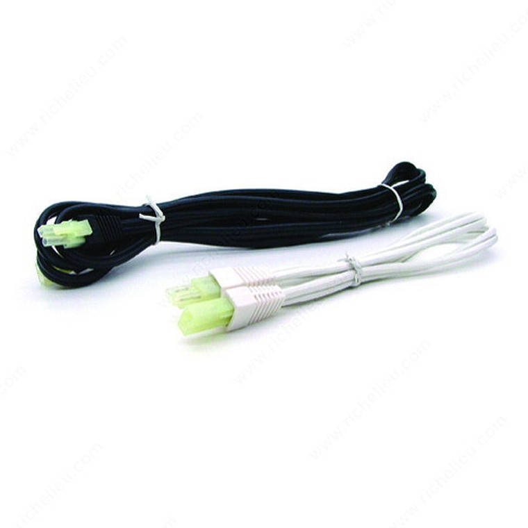 Connecting Cable 120V, Finish Black, Length 180 mm PRO-PACK 2