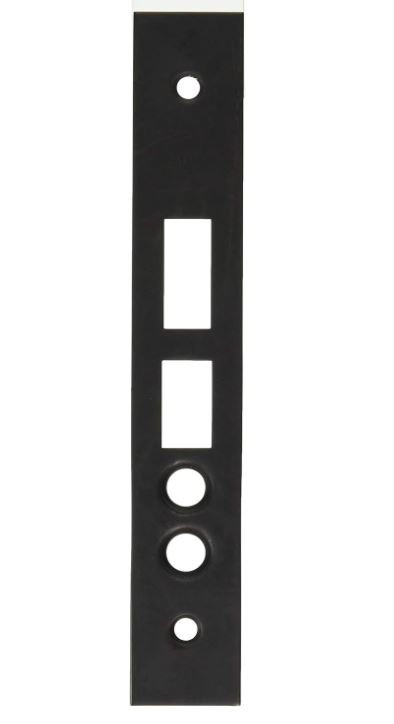 Baldwin 6301.0004 6301.056.0004 Latch/Deadbolt/Stops Armored Front 6300 Series with 2-1/2", Oil Rubbed Bronze