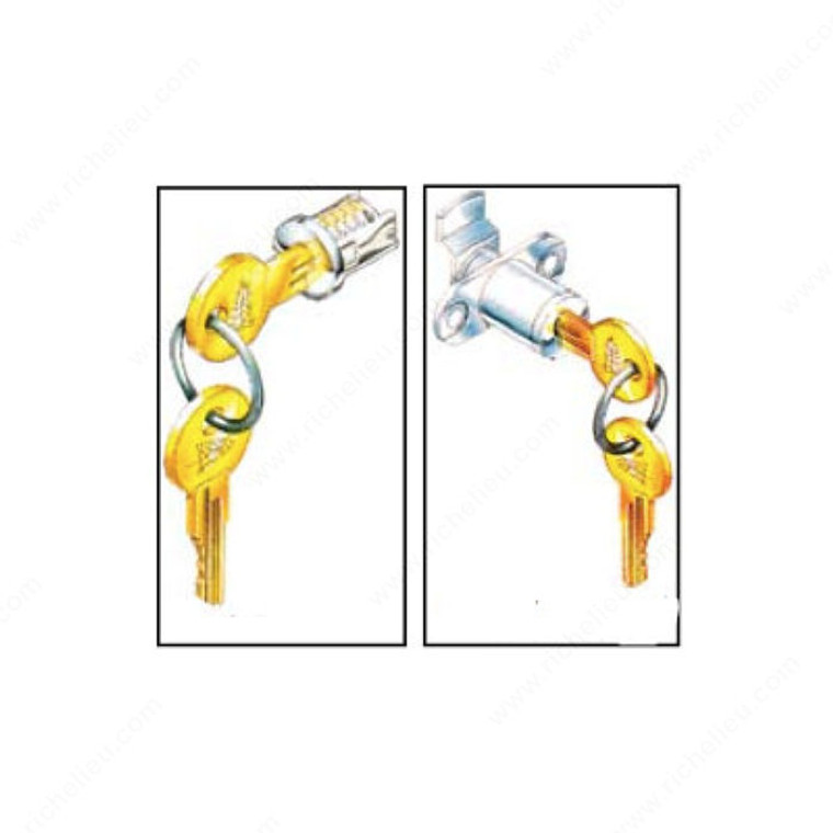 Lock PlugFinish Nickel