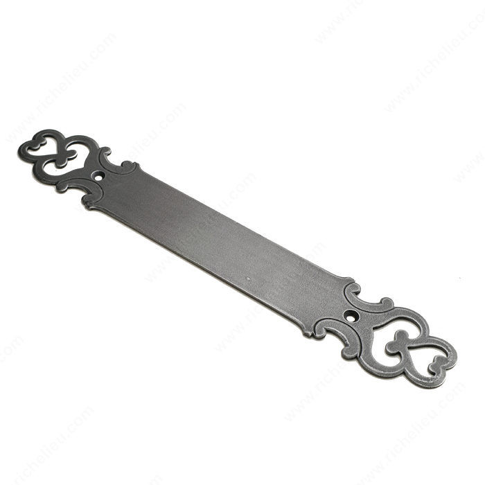 Escutcheon Plate LP7506, Finish Satin Steel, Function Push Plate