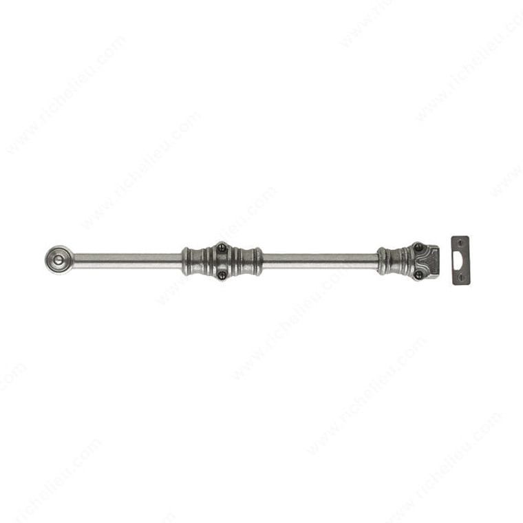Surface Bolt LV3600 Series, Finish Matte Bronze, Length - Overall Dimensions 18 in