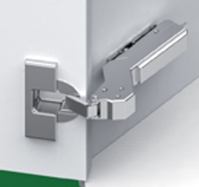 45D Tiomos Angle Corner, Self-Close Hinges, Impresso, 42/45, Inset