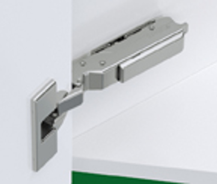 -45D Tiomos Angle Corner, Soft-Close Hinges, Screw-On, 45, Overlay