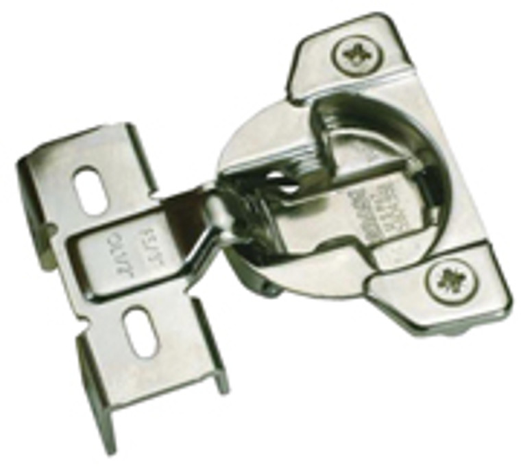 108D One Piece Face Frame Hinges, 1/2", Dowel Cup, 42mm, 1/2"