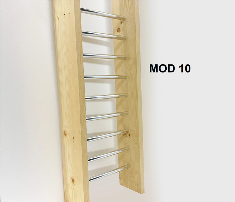 MD 10 Solid Wood Ladder, Library Ladder, Furniture Ladder, Choose Material and Size