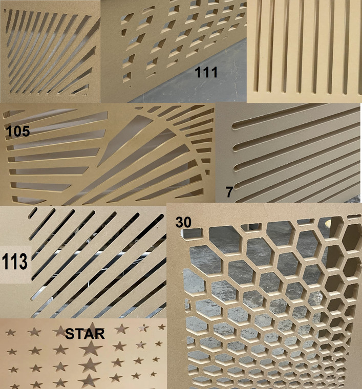 Modern Abstract MDF PVC Plywood  or Acrilic Decorative Panels, Choose Sizes and material, Custom made