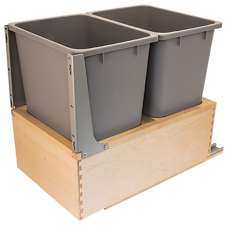 Trash Pull-Out System Choose Sizes Material and color