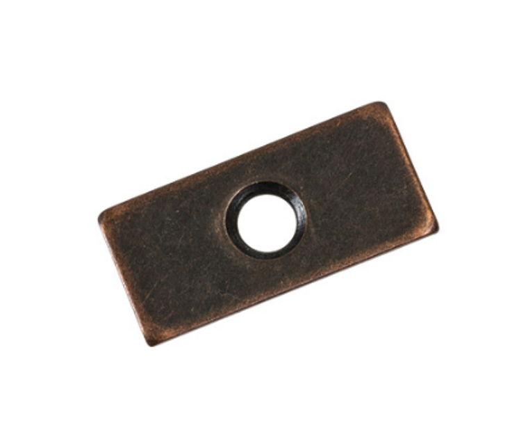Strike Plate, for Magnetic Pressure Catches.For wood doors, Bronzed Pro-Pack of 100 pcs.