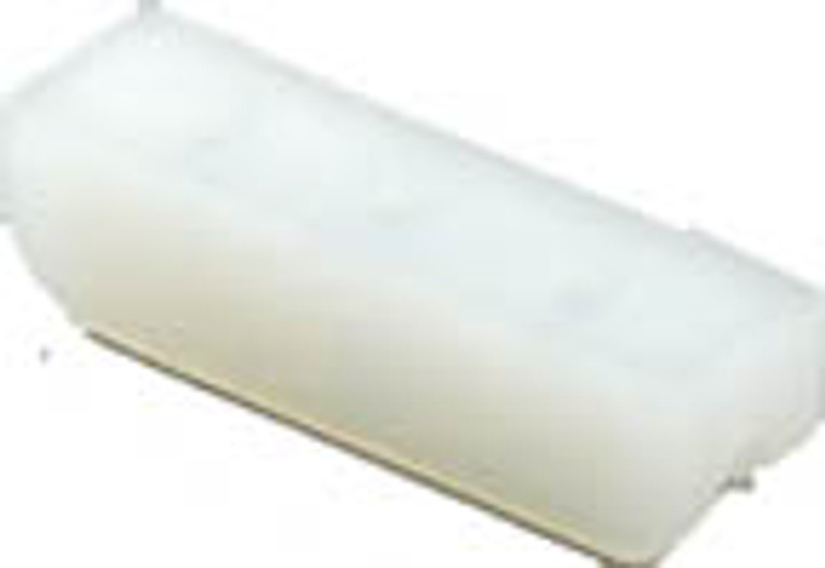 Plastic Track and Glides for Sliding Doors, Size: 1"L x 1/4"L