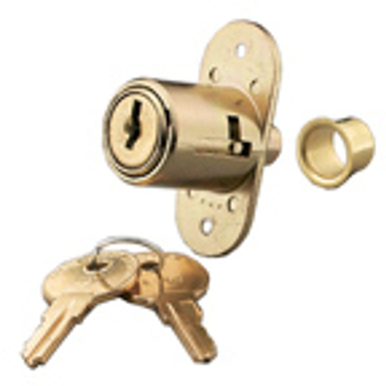 By Passing/Sliding Door Locks, Keyed Alike, Bright Nicke