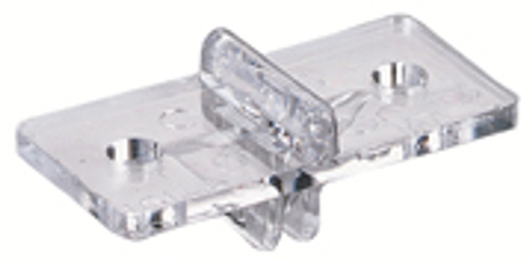 Standards and Brackets, Accessories, Plastic Back Rest, Clear, 100 unid