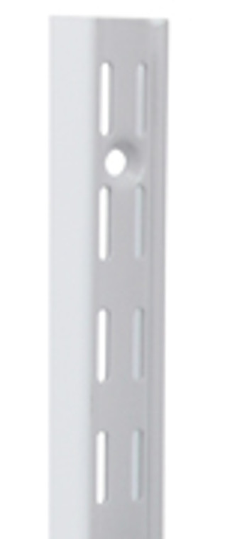 Standards, Double Slot, 94", White