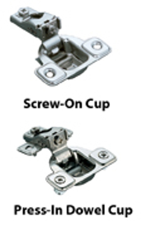 HINGE FF SC 106D, SCREW-ON,1-7/16 OVERLAY 3CAM