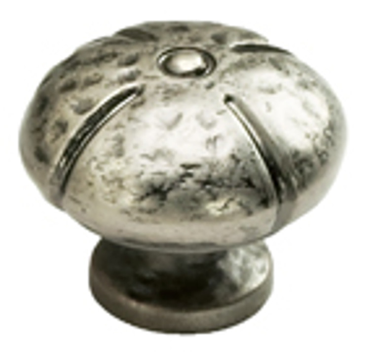 VIBRA NICKEL ROUND KNOB, 1-3/8"