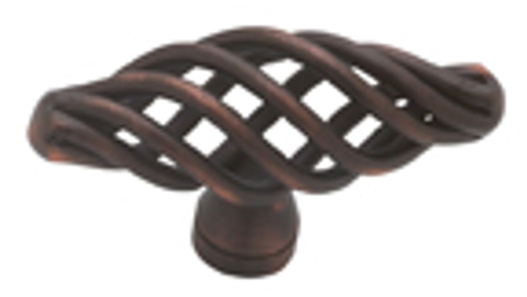 KNOB, SMALL OVAL BIRDCAGE DESI
