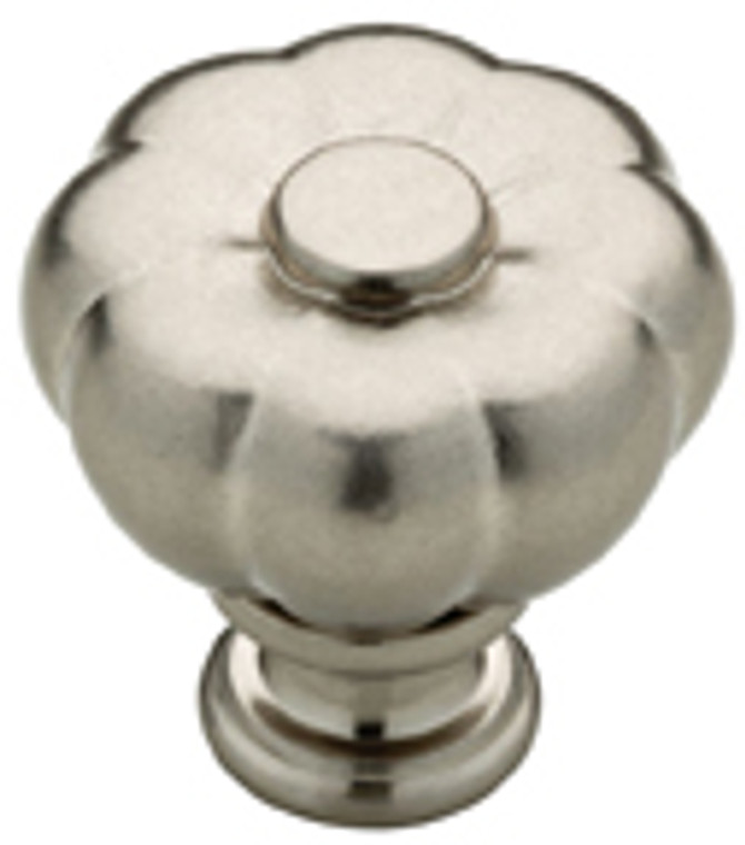 1-1/4" ABELLA FLUTED KNOB, BEDFORD NKL