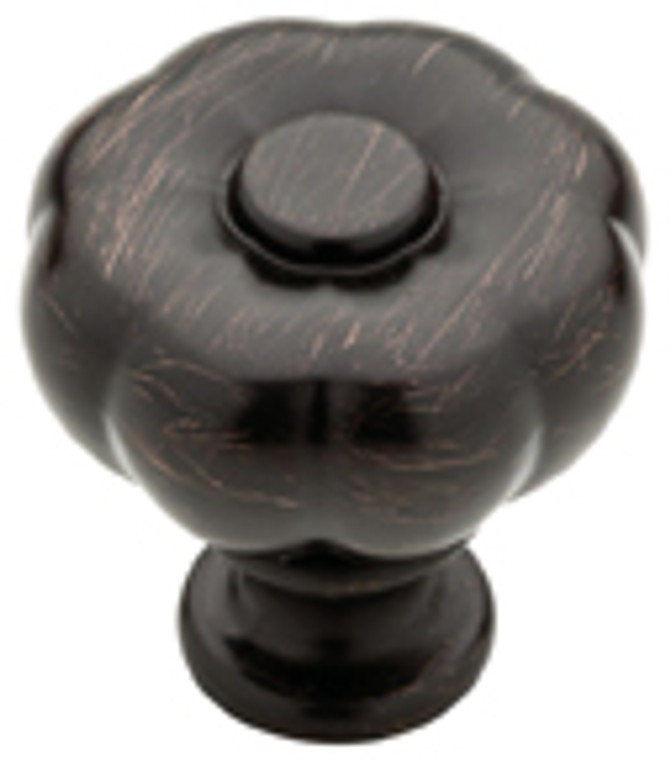 1-1/4" ABELLA FLUTED KNOB, VENETIAN BRZ