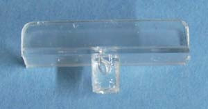 Vertical Divider Clip 4205 Divider Clip With 5mm Peg Holds 1/4