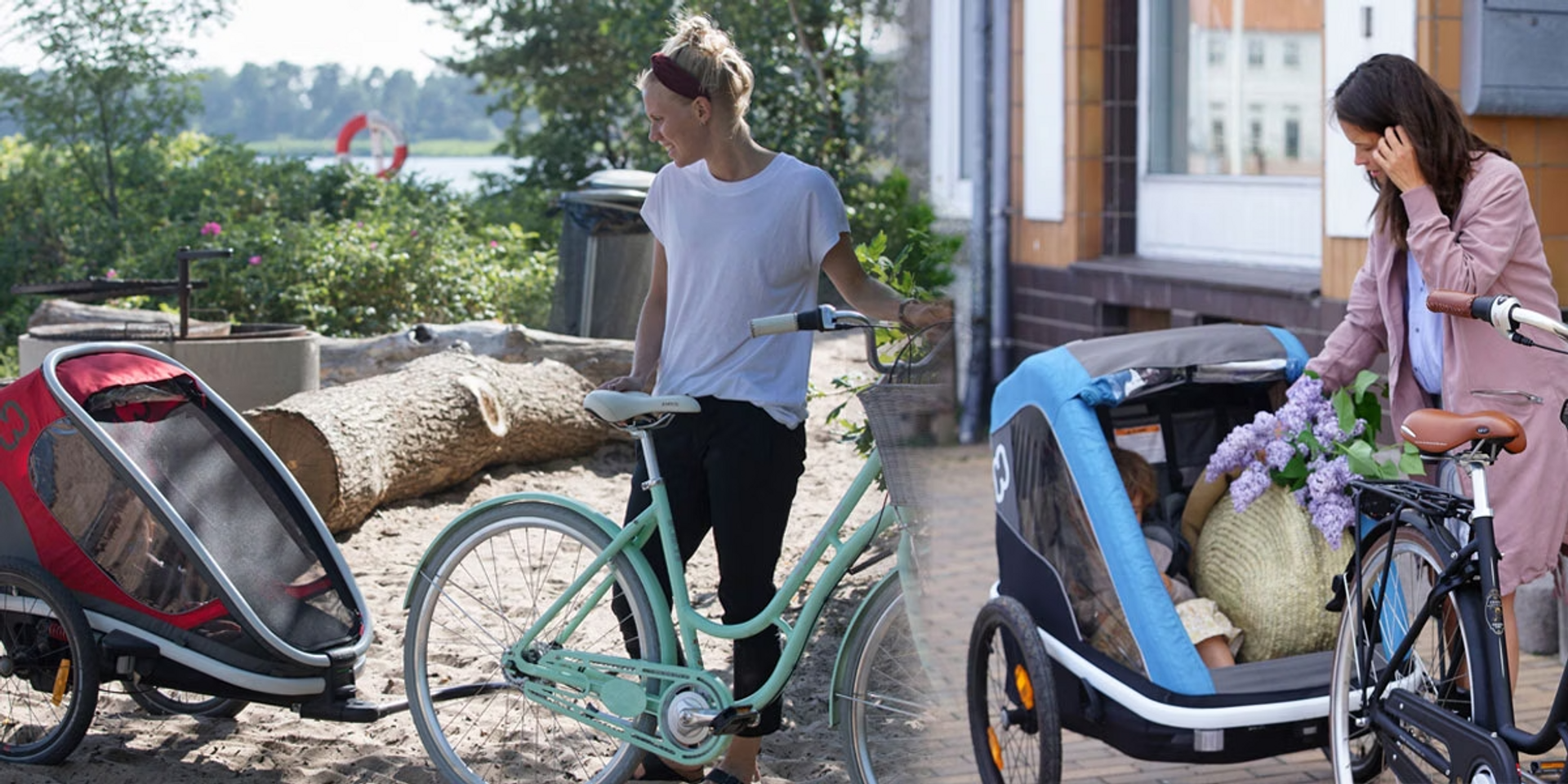 Which one is right for me – the Outback, the Avenida or the Traveller bike trailer?