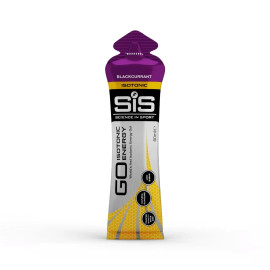 GO Plus Isotonic Energy Gel 60ml Blackcurrant Single