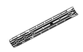 Rail Powertube 625 Horiz (BBP3760/BBP3765)