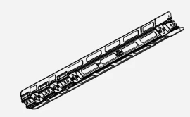 Rail Powertube 500 Vert (BBP3751/BBP3756)