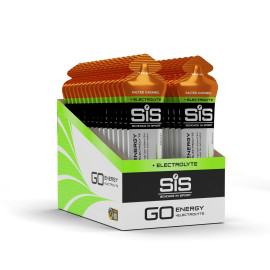 GO Energy + Electrolyte Gels 60ml 30 Pack Salted Caramel (SD)