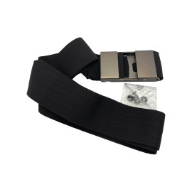 Black Belt Short for Curv Incl Buckle