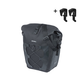 BASIL NAVIGATOR WATERPROOF L SINGLE BAG MIK 25-31L BLK
